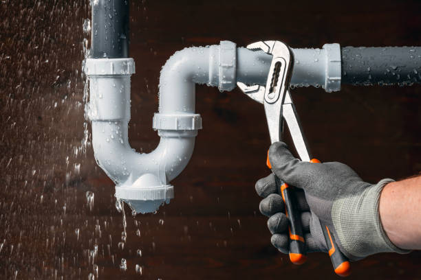 Professional Leak Detection technician working in Woodland, WI